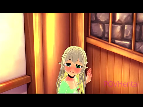 ❤️ (Trap) Elvish mjakazi hukusaidia kunawa uso wako. Video ya mkundu ❌